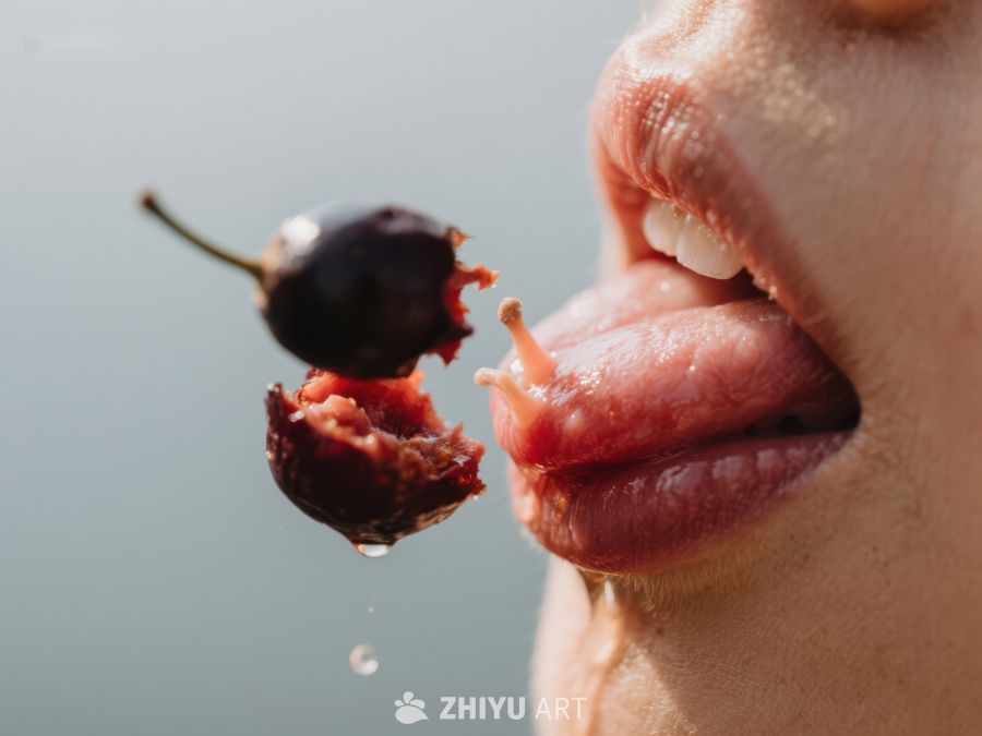 舌尖轻触，樱桃瞬间爆裂 471