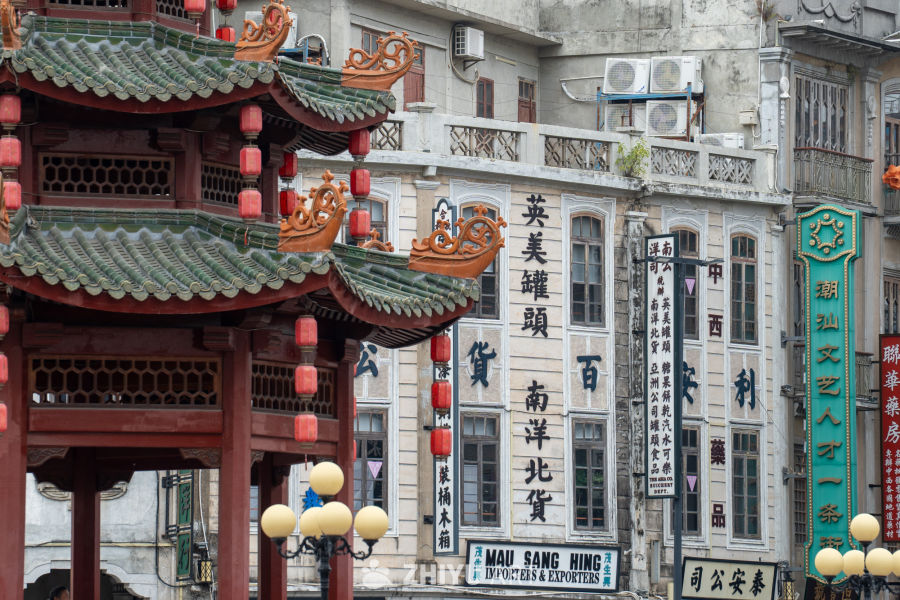 古色古香的街景