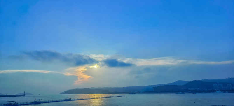 洞头海景 天布云画