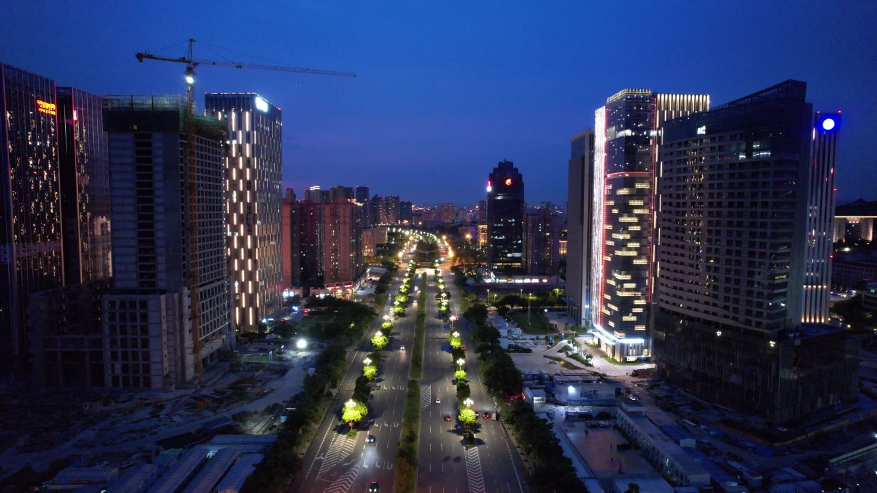 福建泉州城市风光地标建筑航拍