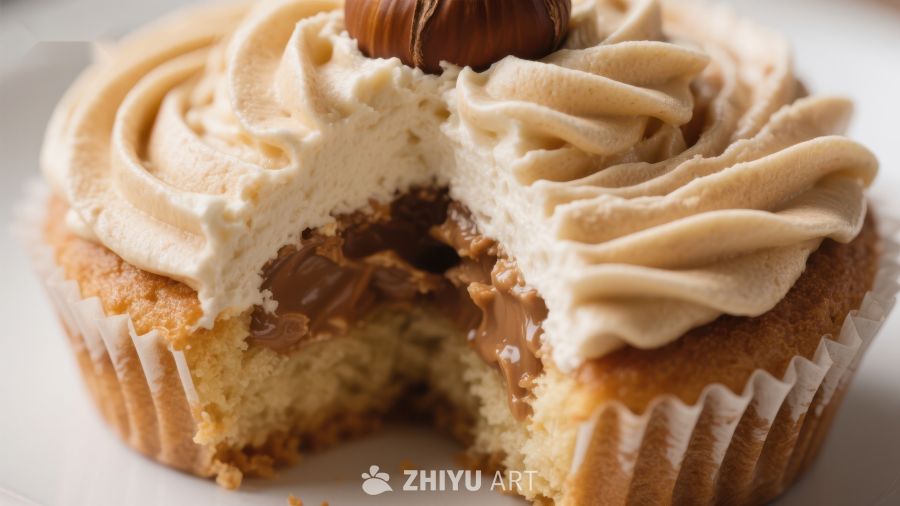 奶油巧克力夹心纸杯蛋糕
