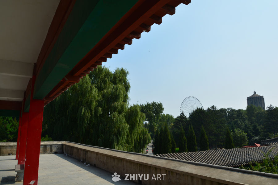 公园古风观景台