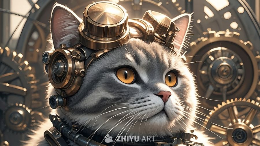 朋克猫咪