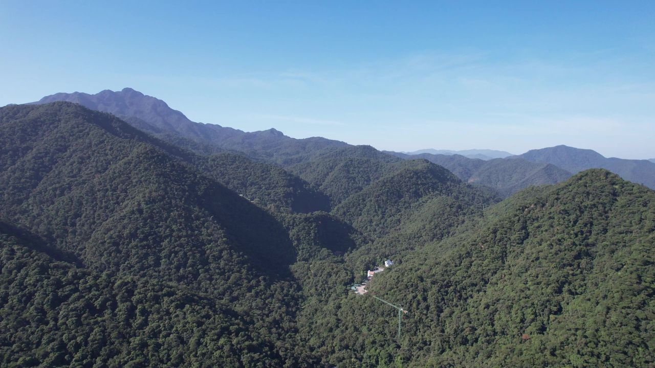 祖国青山绿水自然风光航拍 