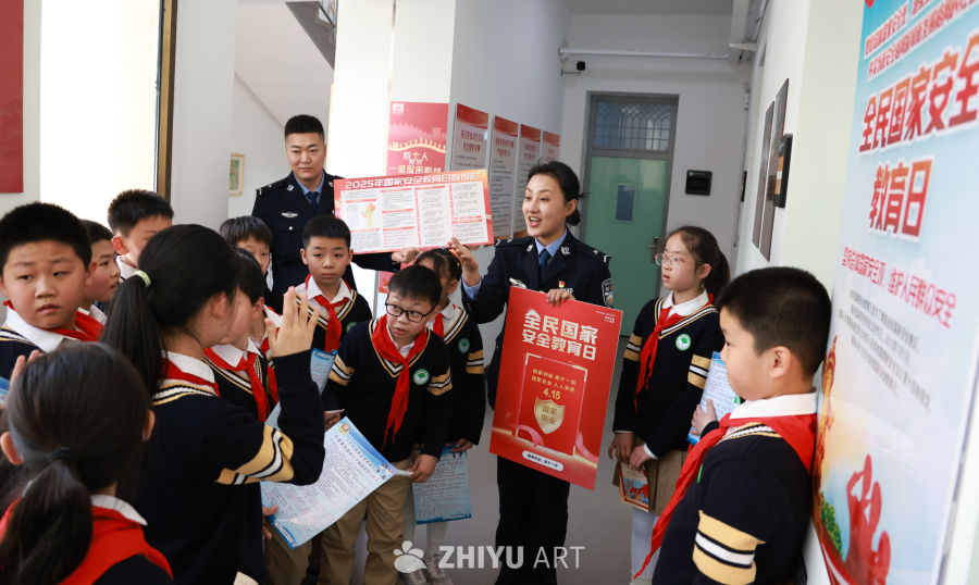 兰州公安：国家安全宣传进校园 3