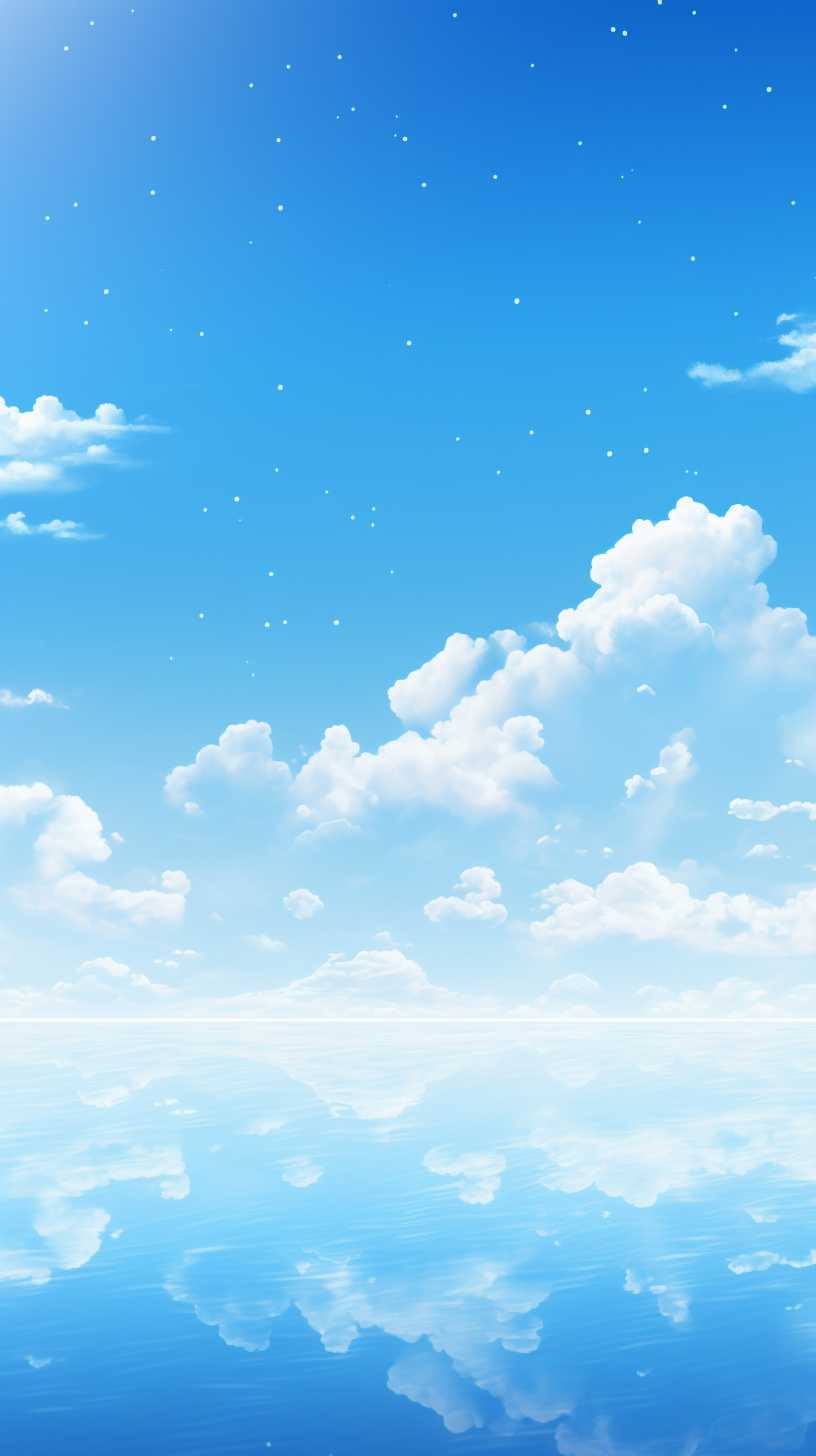 浅蓝色唯美背景