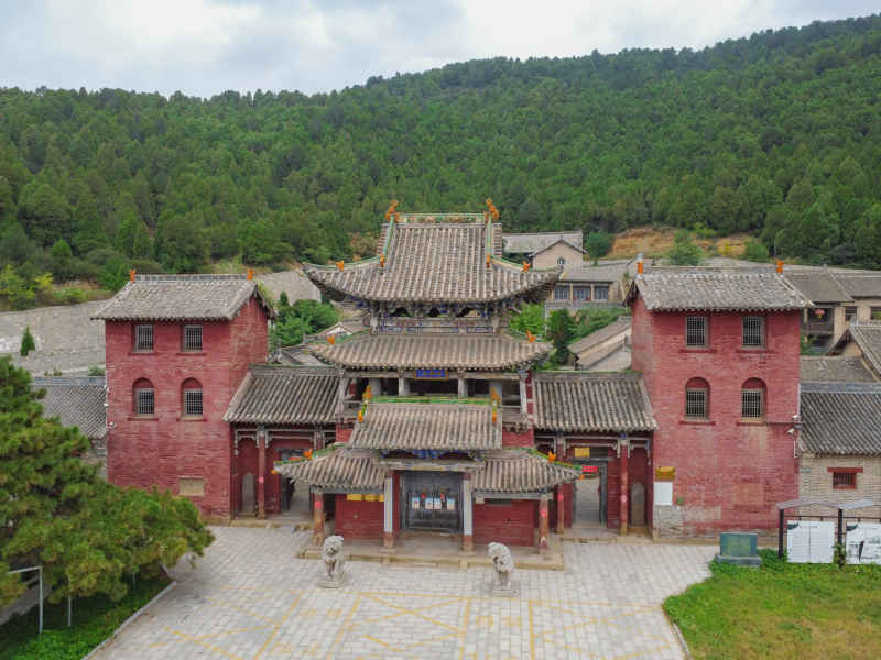 航拍山西晋城古建风光 16