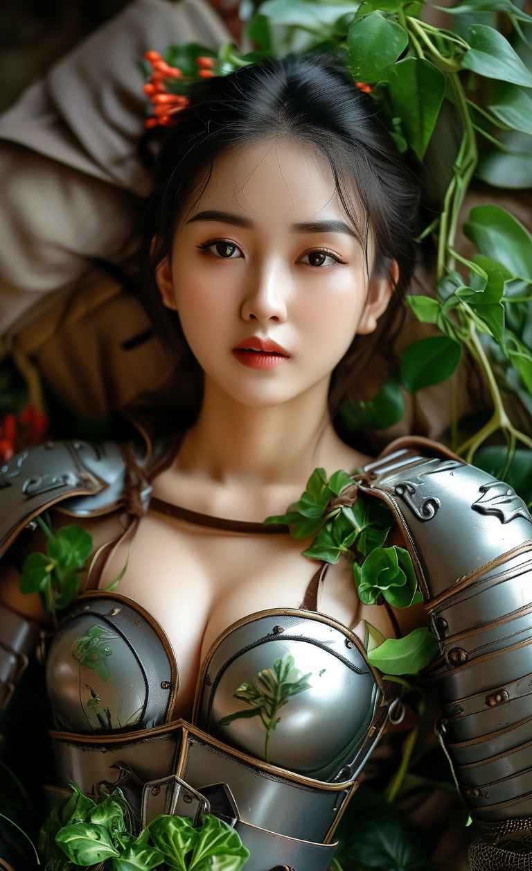 野人美女户外植物 13