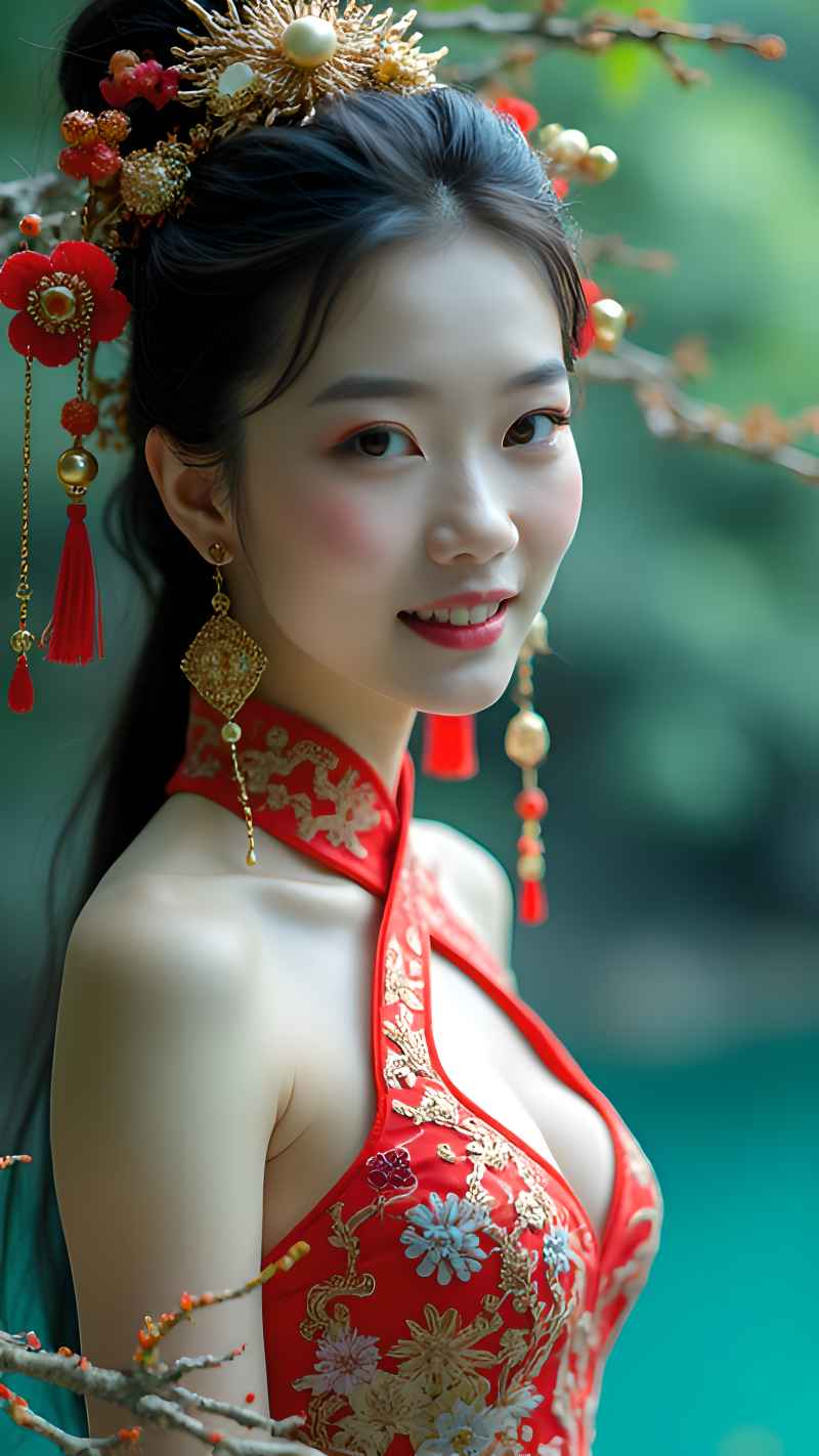 艺术美女新中式主体系列 75