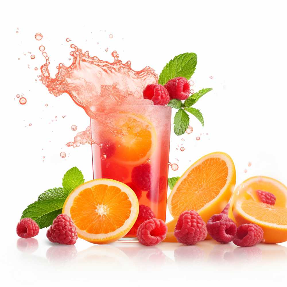 夏季饮料水果元素