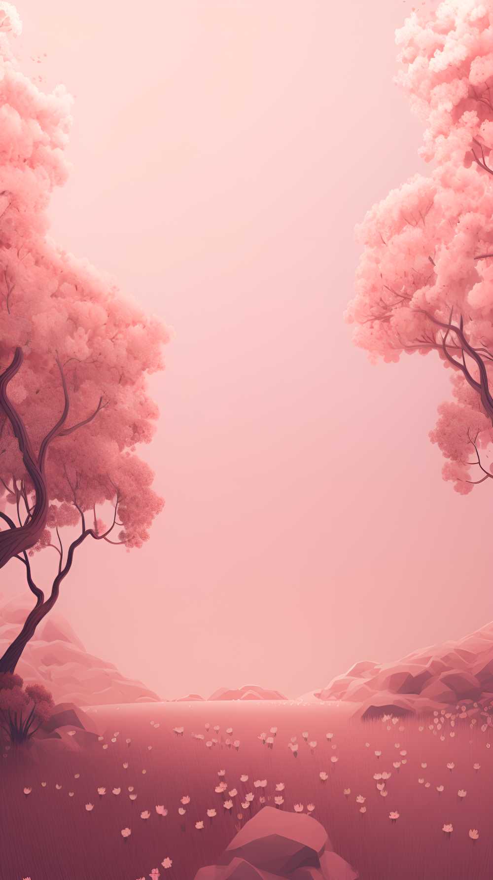 唯美粉色背景图99