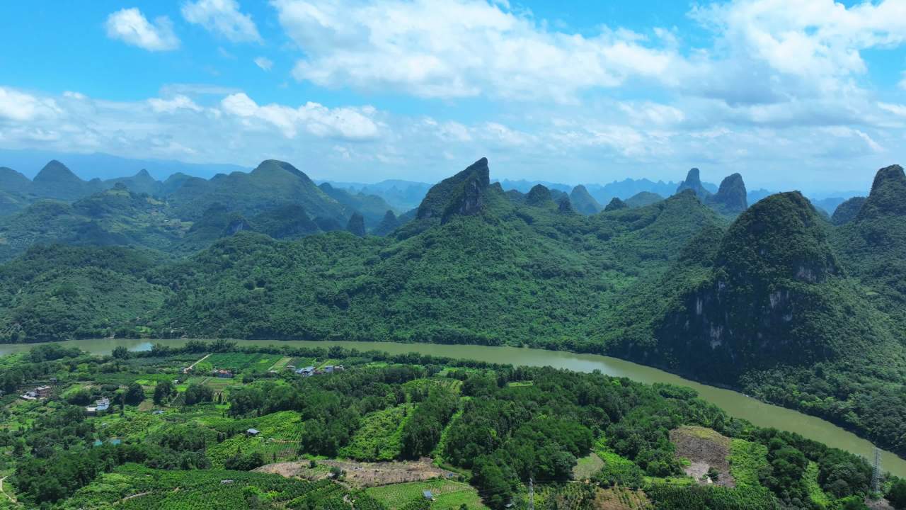 桂林山水画卷