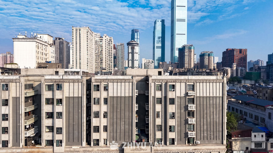 现代都市的天际线