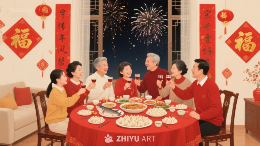 家庭欢聚共庆新年 45
