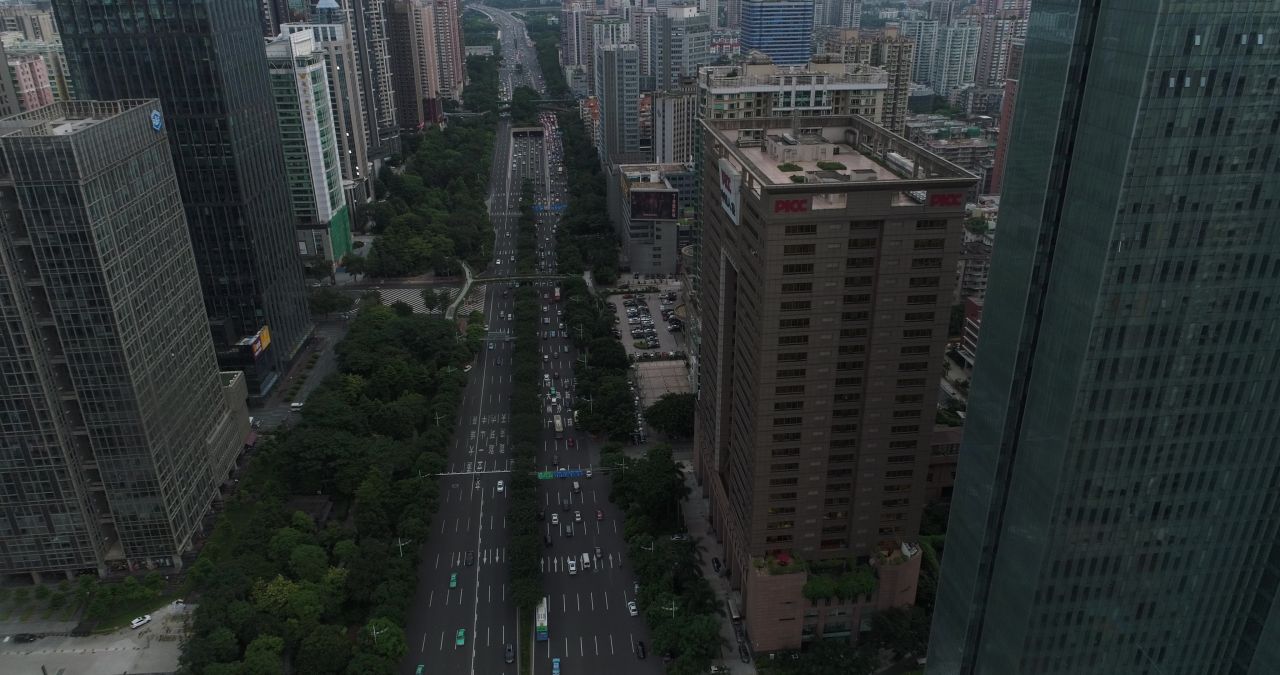 广州富力新天地航拍