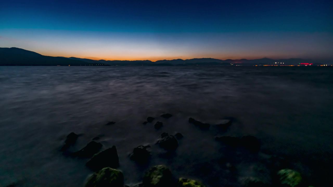 大理洱海日出延时摄影
