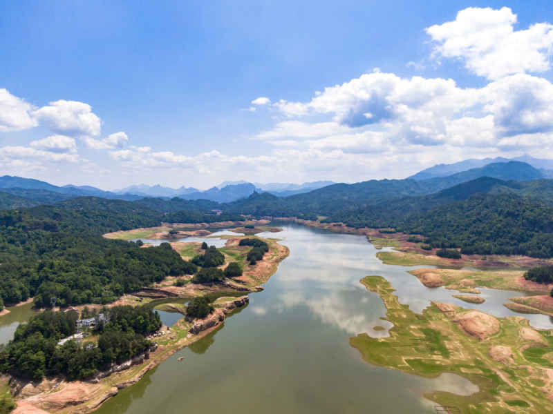 祖国壮丽山河福建泰宁大金湖