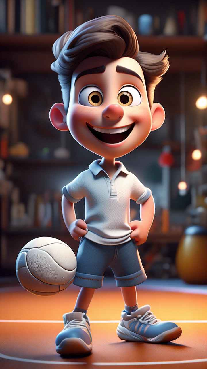 3d动画人卡通人 131