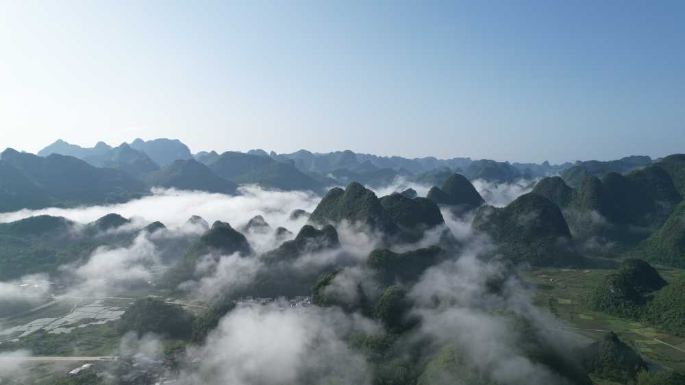 雨后青山