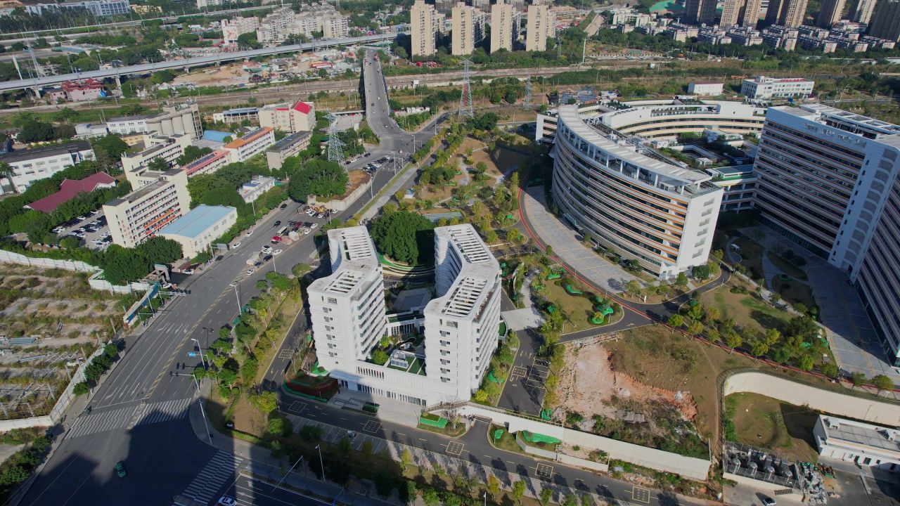 航拍福建省儿童医院