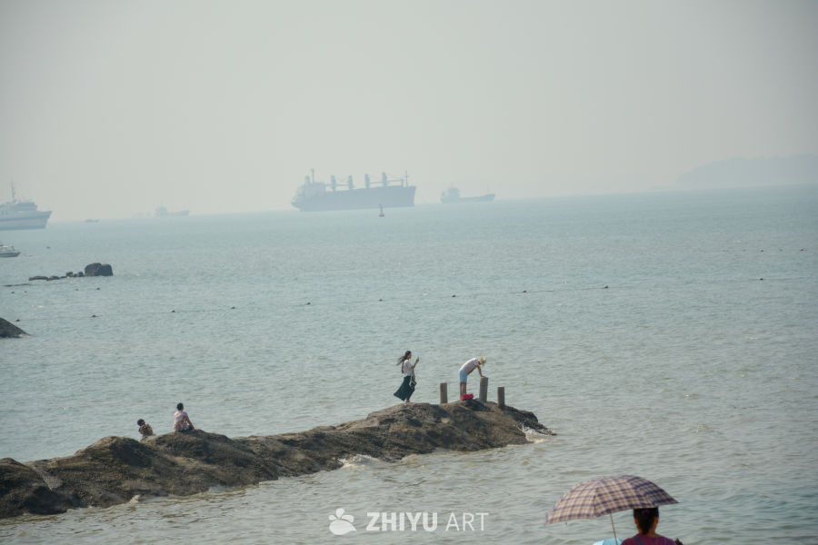 夏季海边风光