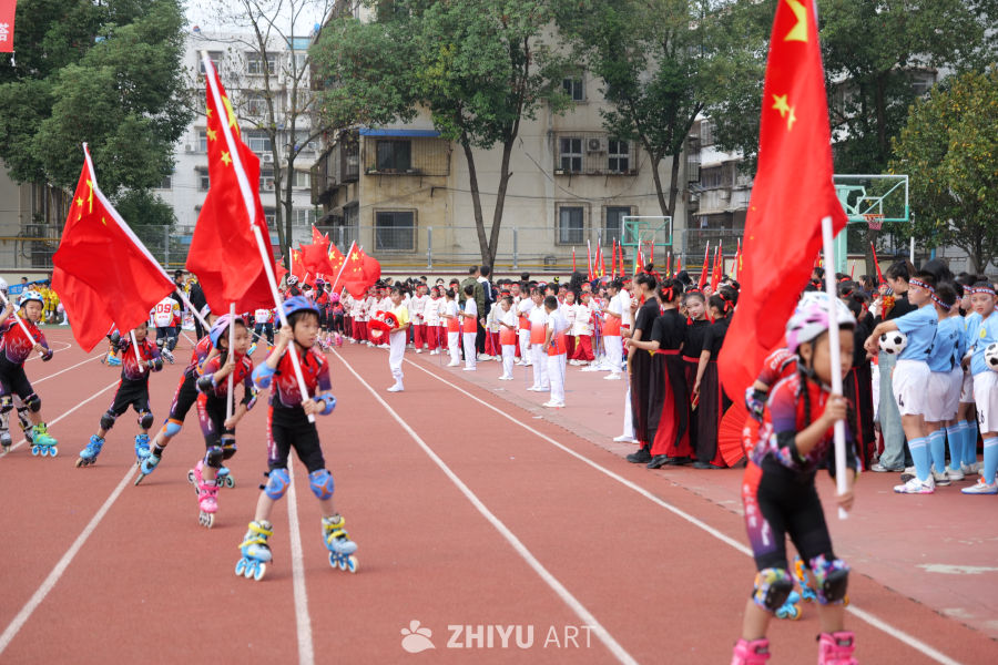 中小学生体育活动展示 186