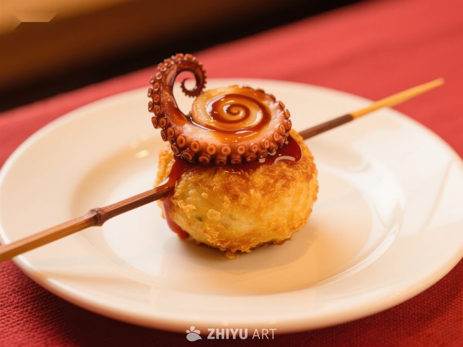 创意美食：章鱼触角配炸糕点 13