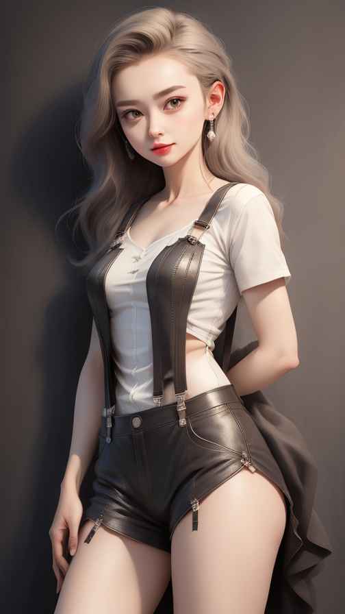 吊带高级美女
