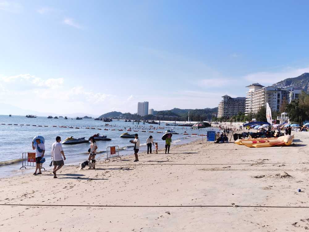 海滩远景