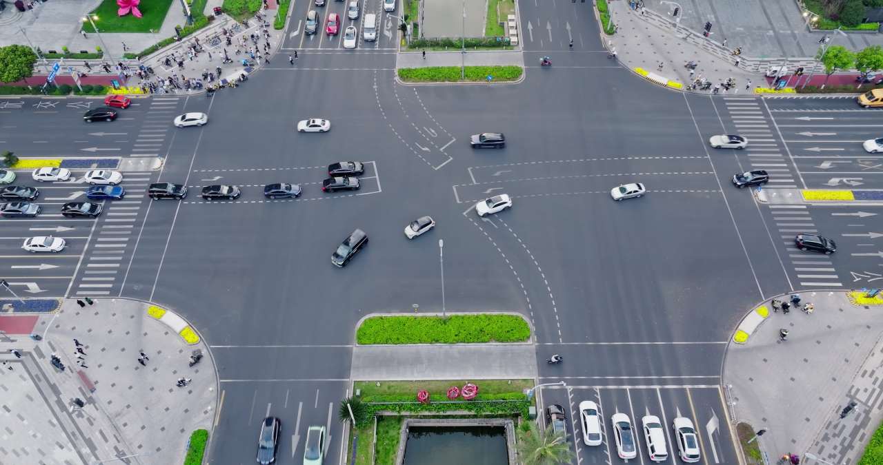 宁波城市建筑风光航拍 14
