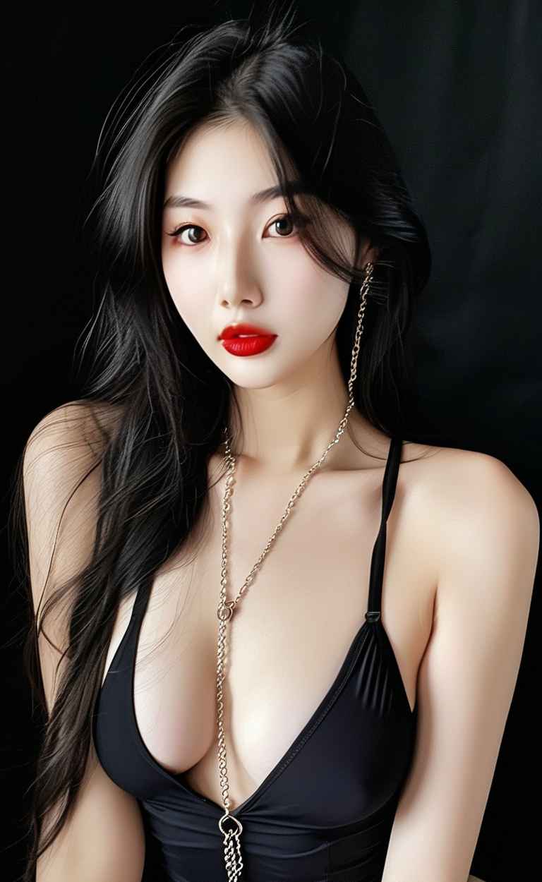 黑色美女性感特写 23