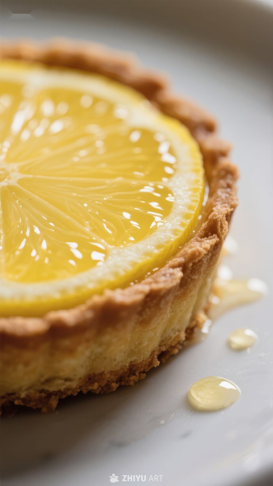 柠檬挞特，蜂蜜点缀