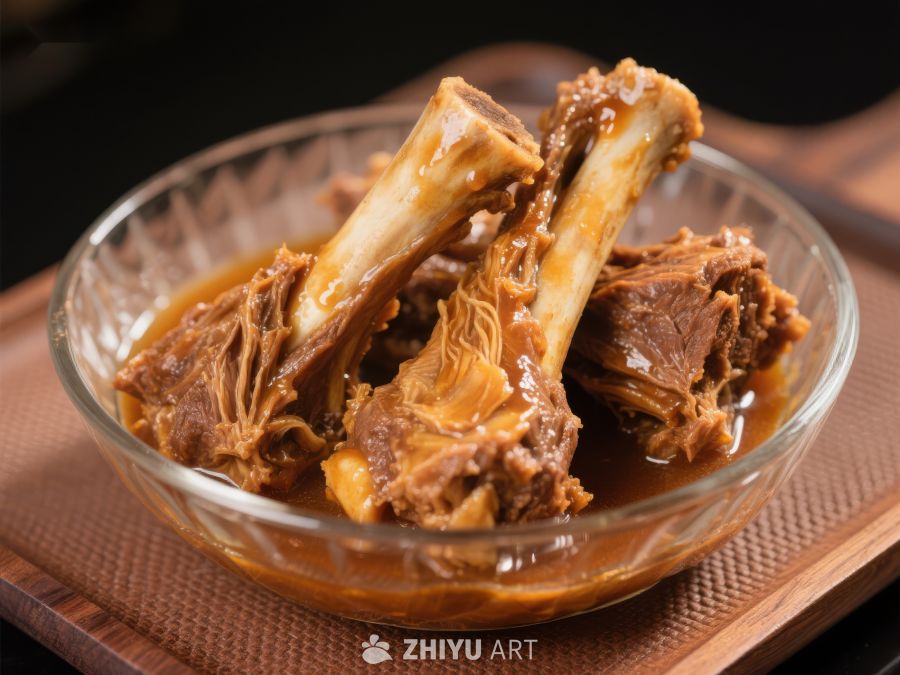 美味炖煮羊排，浓郁汤汁诱人 546