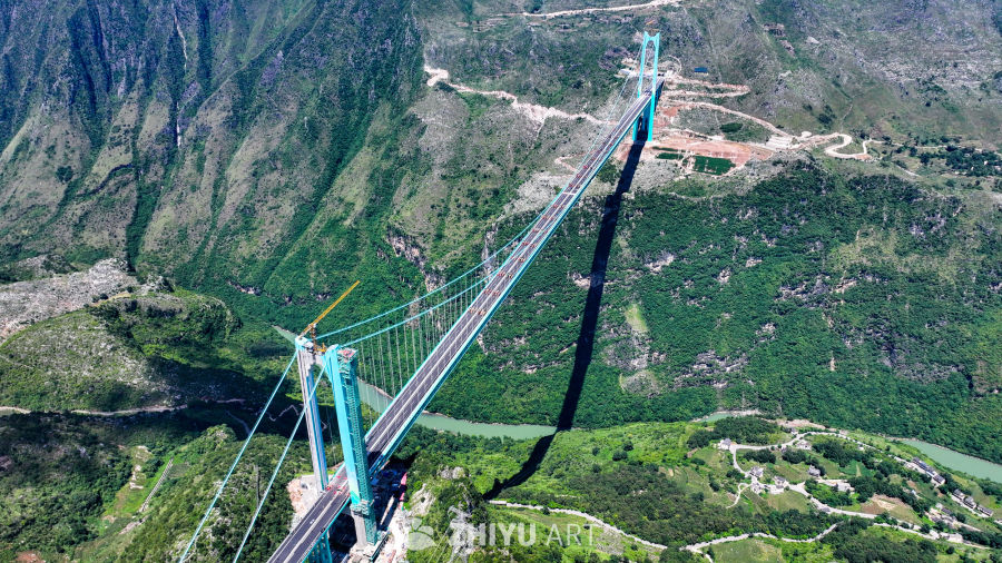 贵州花江峡谷大桥静力荷载试验 8