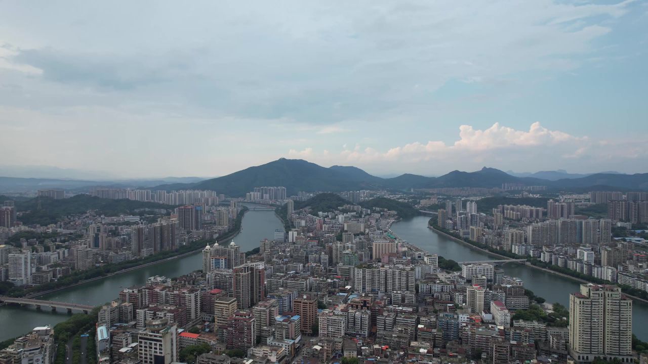 航拍广东韶关