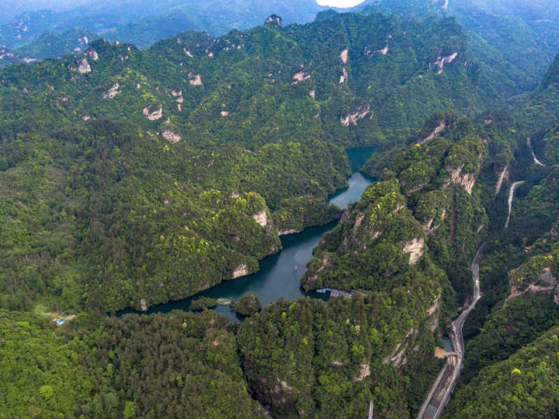 湖南张家界武陵源宝峰湖