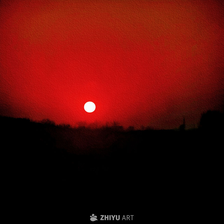 夕阳 1