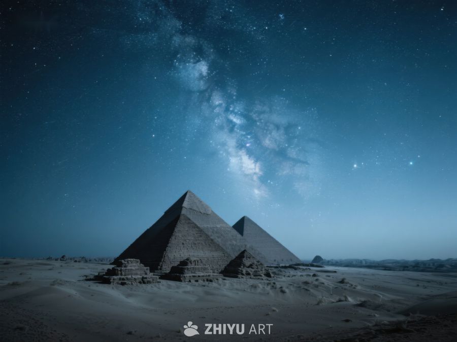 夜空下的金字塔 342