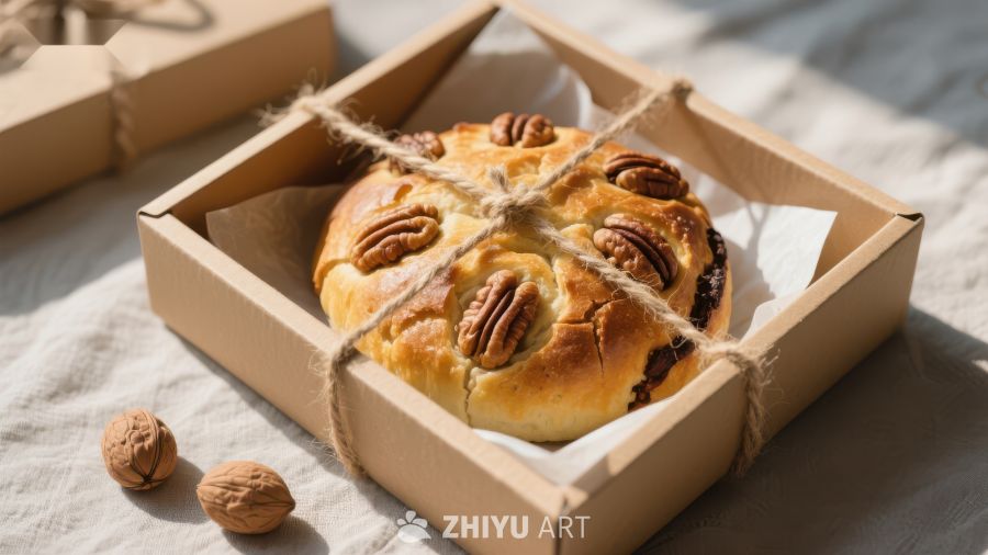 坚果面包礼盒包装