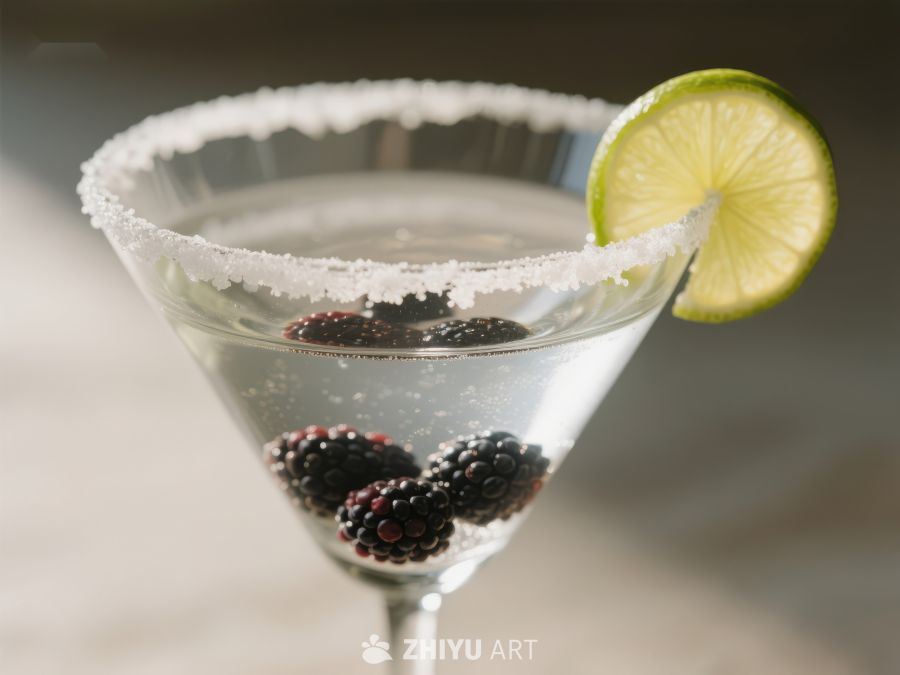 黑莓柠檬马提尼鸡尾酒 234