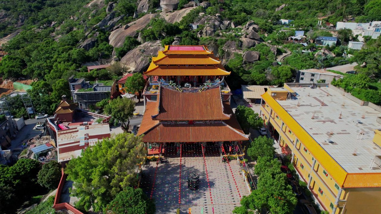 航拍厦门太清宫景观 5