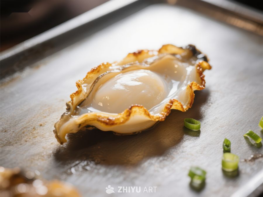 烤制生蚝，鲜美诱人