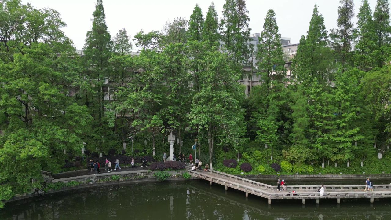 广西桂林山水风光航拍 