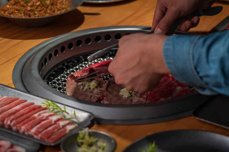 精致的烤肉