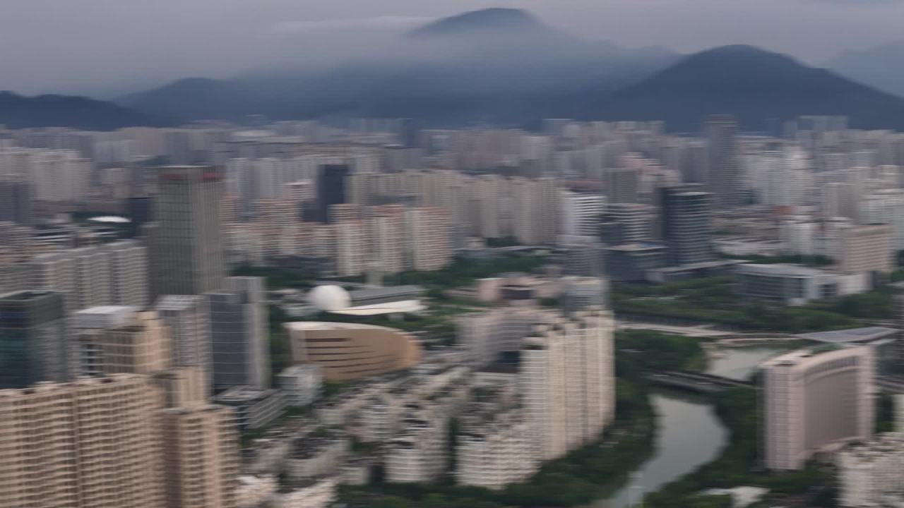 都市云端俯瞰