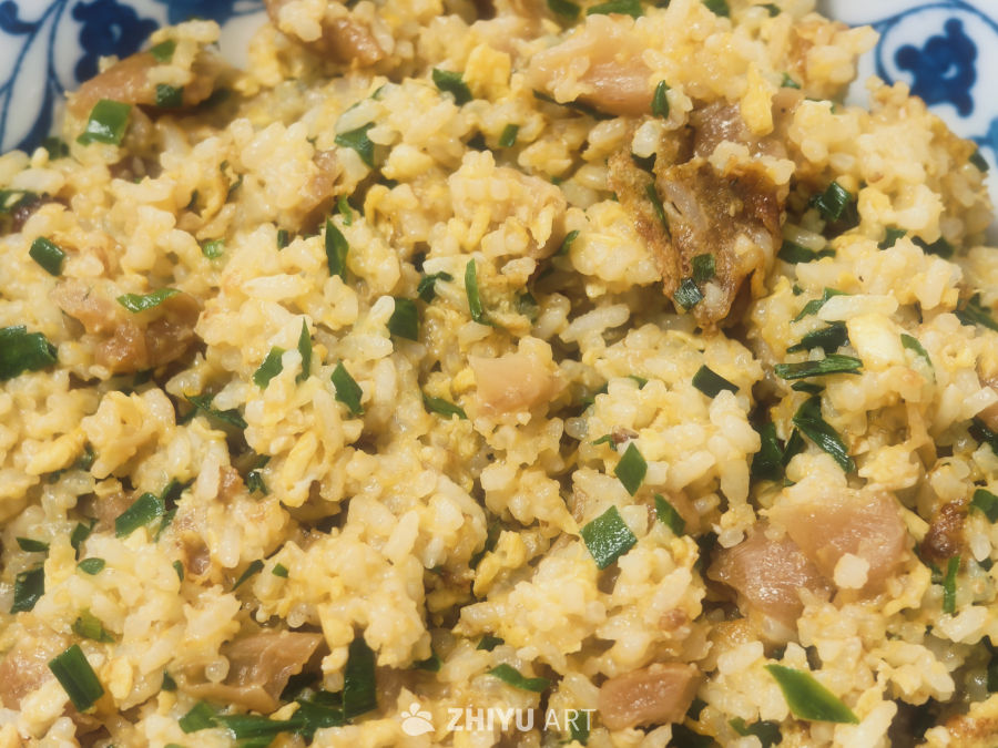 黄金萝卜干炒饭