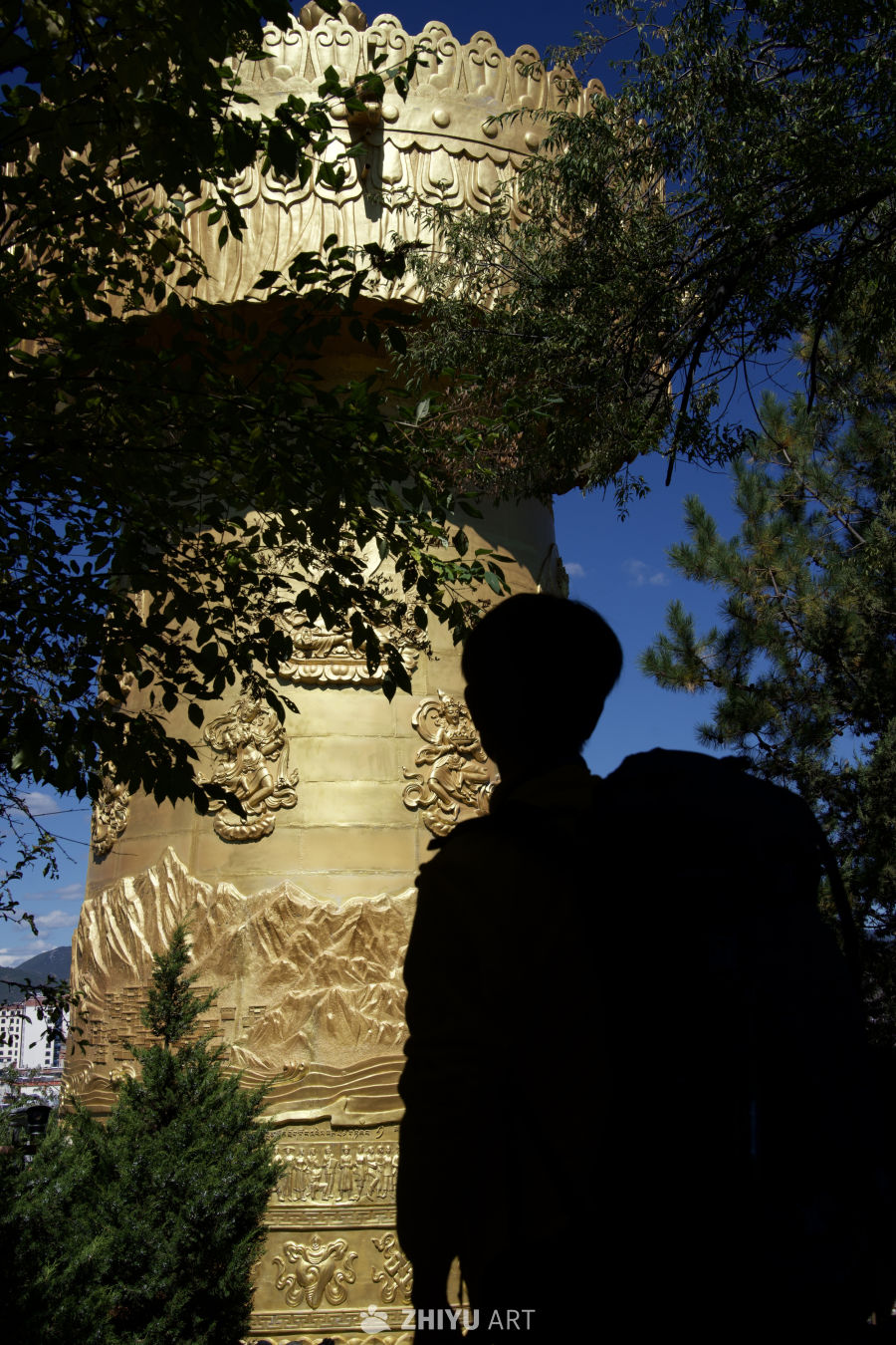 香格里拉大转经筒