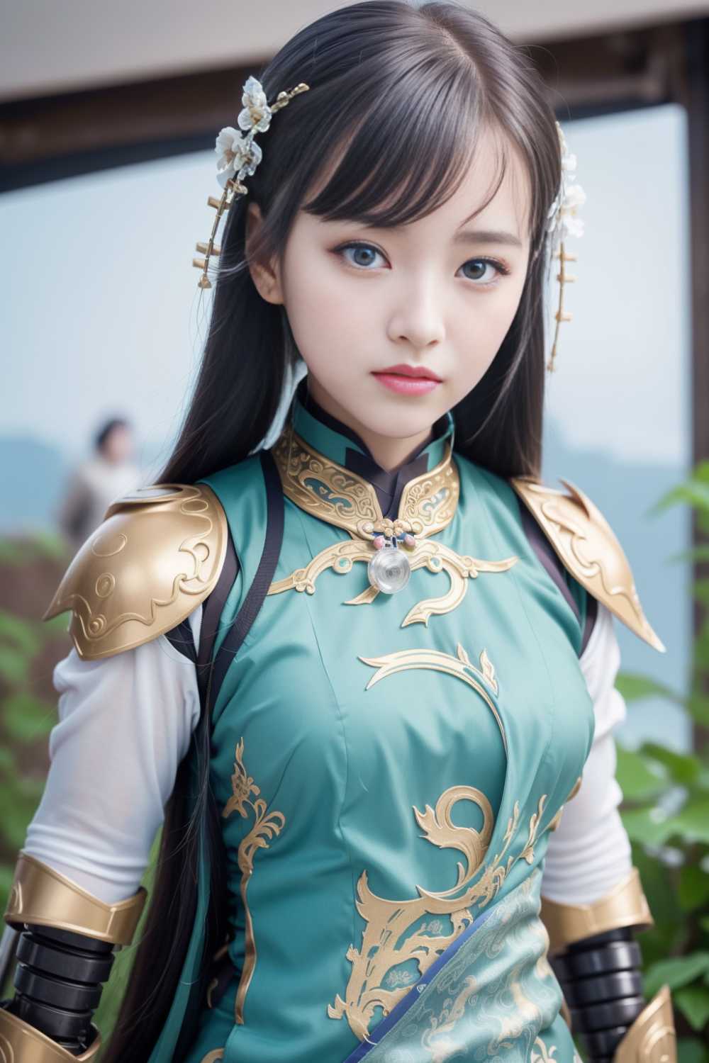 铠甲美女