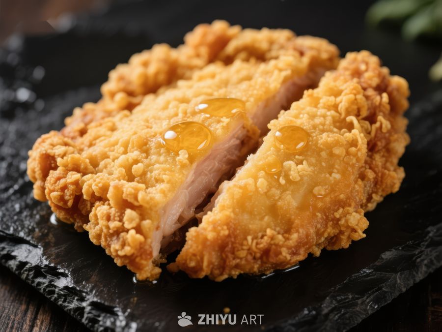 酥脆炸猪排，金黄诱人 1117