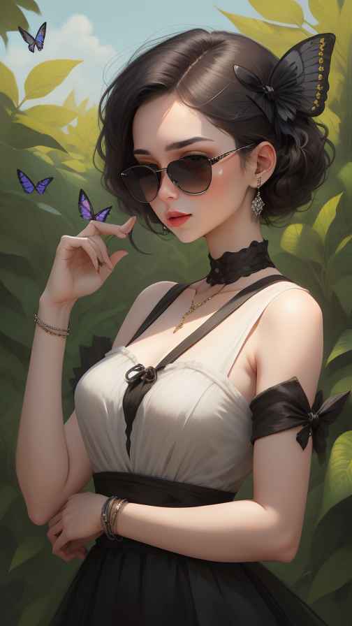 美女壁纸头像